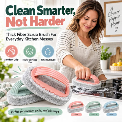 Thick Fiber Kitchen Scrub Brush