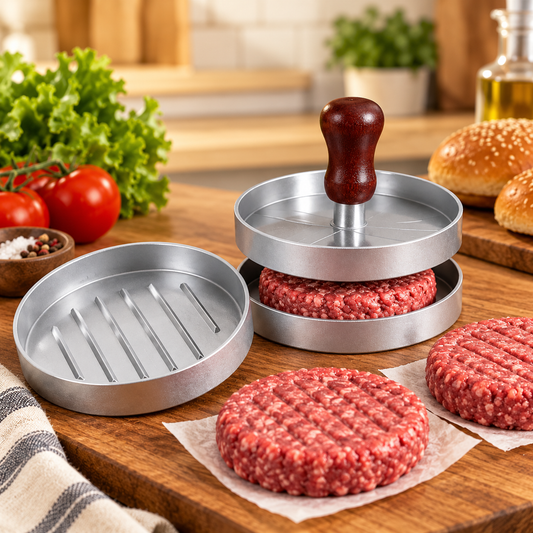Aluminum Burger Patty Press