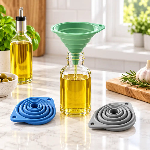Collapsible Silicone Funnel