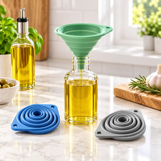 Collapsible Silicone Funnel
