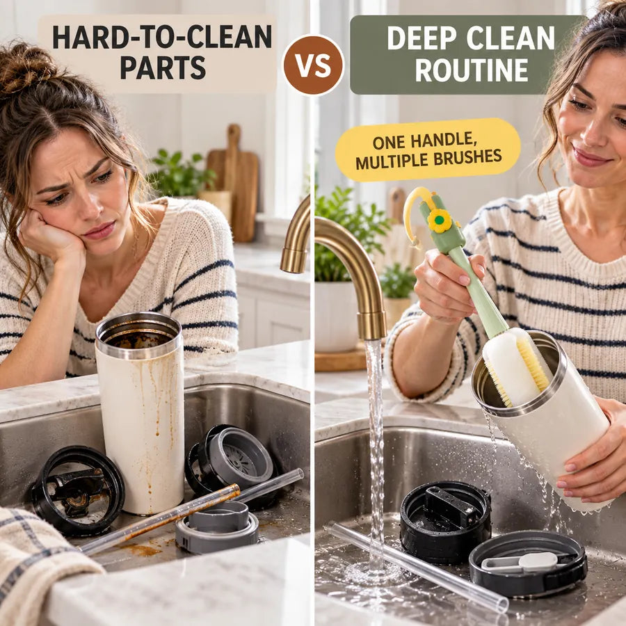 5-in-1 Cup Cleaning Brush