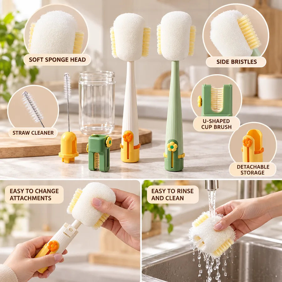 5-in-1 Cup Cleaning Brush