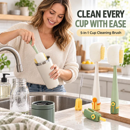 5-in-1 Cup Cleaning Brush