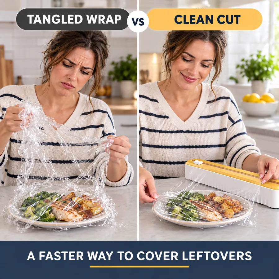 Magnetic Plastic Wrap Cutter