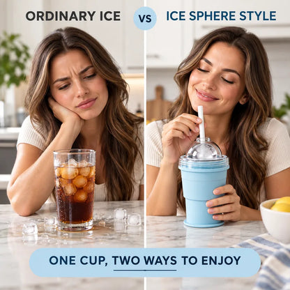 Portable Ice Sphere Cup