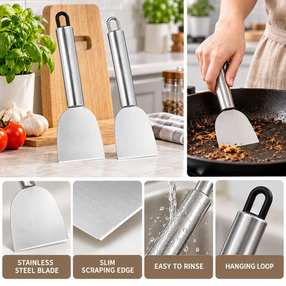 Stainless Steel Kitchen Cleaning Scraper
