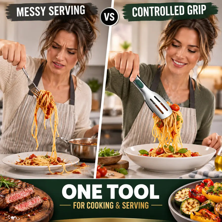 Stainless Steel Kitchen Tongs